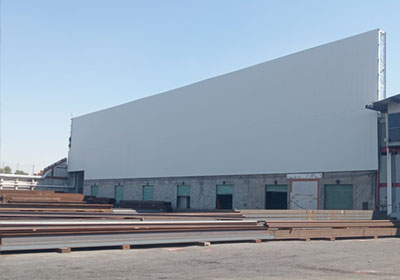 estructura metálica nave industrial